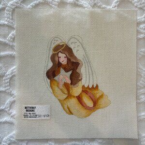 Angel Needlepoint Canvas by Bettieray Designs
